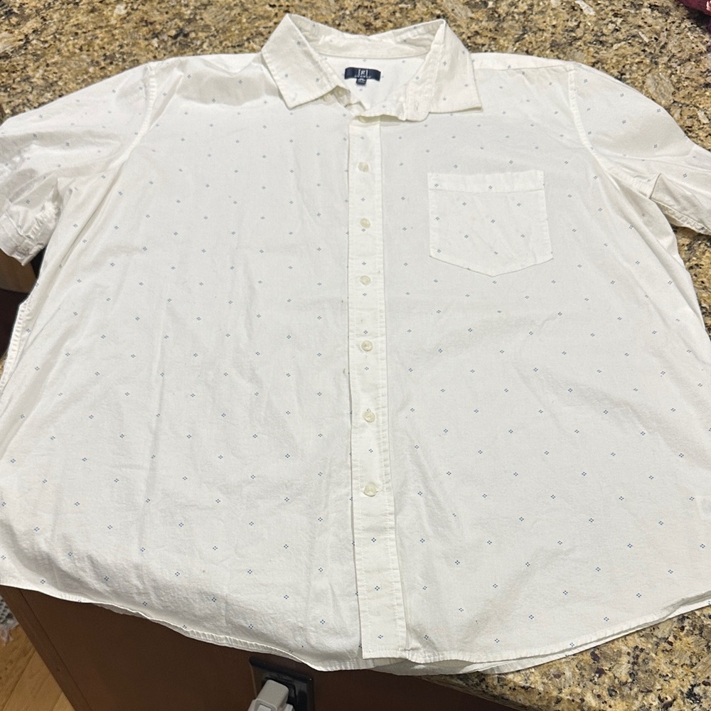 George White Casual Button-Down Shirt